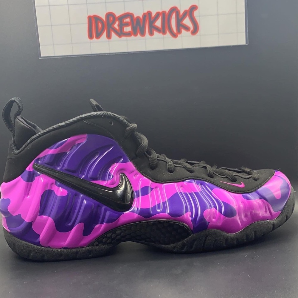 Air Foamposite Pro Purple Camo